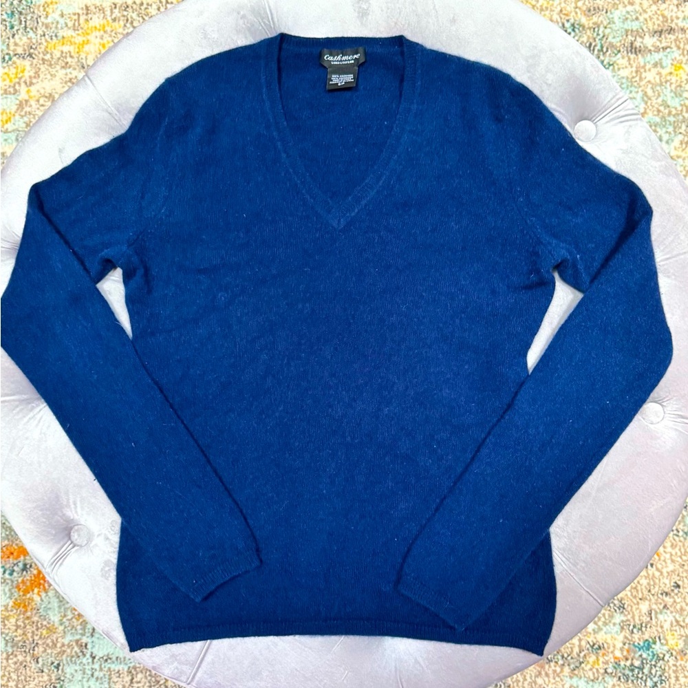 Lord & Taylor V-Neck Cashmere Sweater